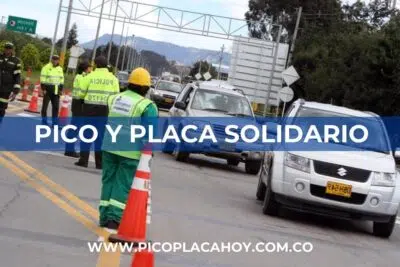 Pico y Placa Solidario en Colombia