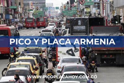 Pico y Placa en Armenia