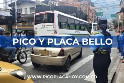 Pico y Placa en Bello