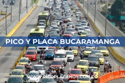 Pico y Placa en Bucaramanga