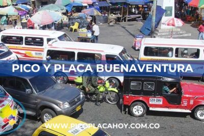 Pico y Placa Taxis Buenaventura