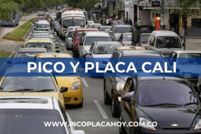 Pico y Placa en Cali