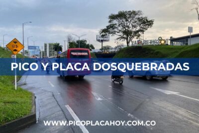 Pico y Placa en Dosquebradas