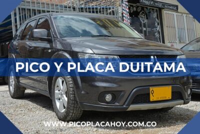 Pico y Placa en Duitama