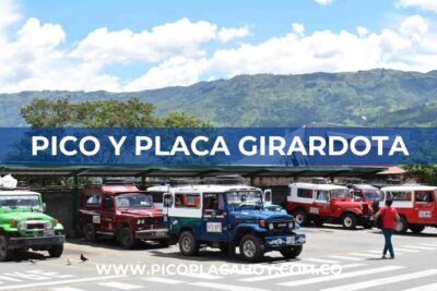 Pico y Placa en Girardota