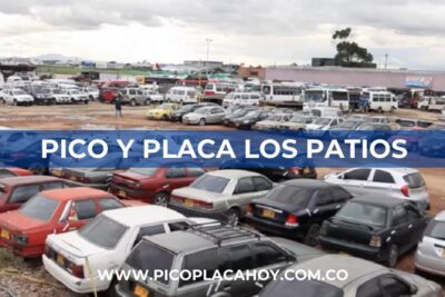 Pico y Placa en Los Patios