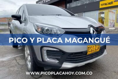 Pico y Placa en Magangué