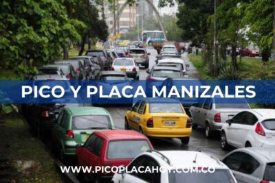 Pico y Placa Taxis Manizales