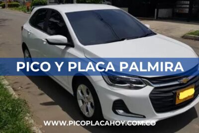 Pico y Placa en Palmira