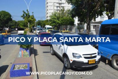 Pico y Placa en Santa Marta