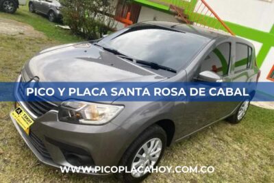 Pico y Placa en Santa Rosa de Cabal