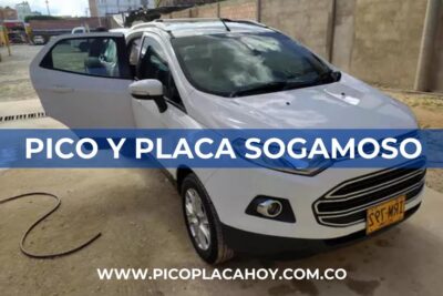 Pico y Placa Sogamoso