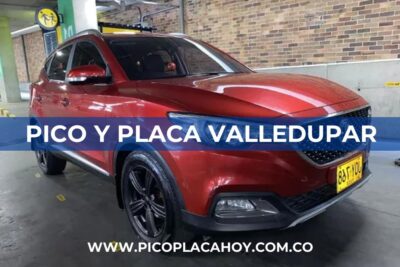 Pico y Placa Valledupar