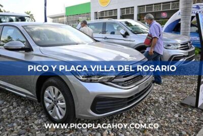 Pico y Placa Villa del Rosario