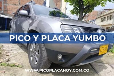 Pico y Placa Taxis Yumbo